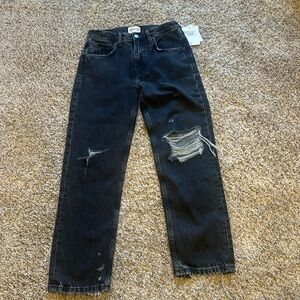 NWT ETICA Rhea Midrise Straight Crop Smokey Mountain 24